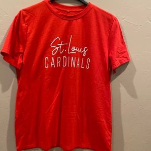 St. Louis Cardinals red T-shirt